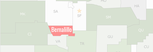 Bernalillo County Map