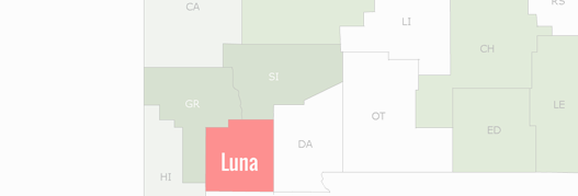 Luna County Map