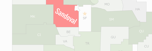 Sandoval County Map